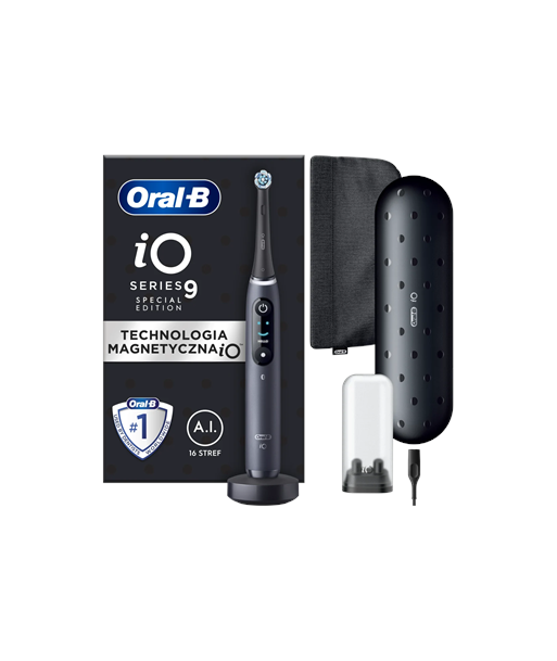 Зубная щетка Oral-B, iO9 Series, Rechargeable, For adults, Number of brush heads included 1, Number of teeth brushing modes 7