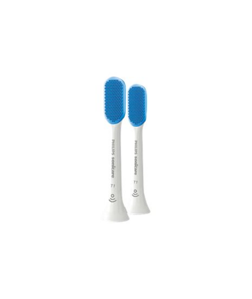 Philips, Tongue Brush Heads, HX8072/01 Sonicare TongueCare+, Heads, For adults, Number of brush heads included 2, White