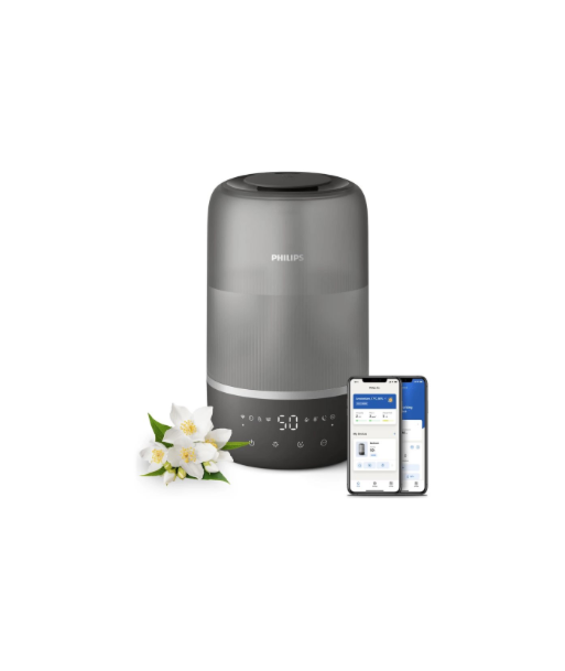 Увлажнитель воздуха Philips, HU1510/03 Series 1000, 19.6 W, Water tank capacity 3 L, Suitable for rooms up to 41 m²
