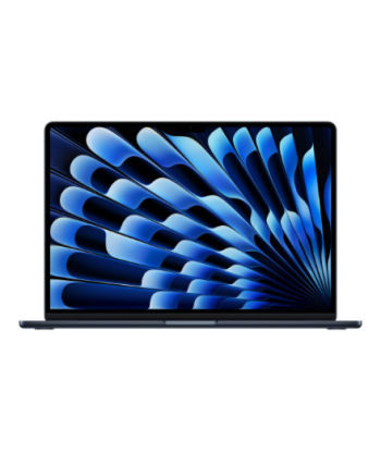 Apple MacBook, Air, Midnight, 15", 2880 x 1864 pixels, Apple M4, 16 GB, Solid-state drive capacity 512 GB, Apple M4 chip