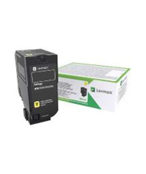 Tooner Lexmark 25K CX725 Corporate Toner Cartridge, Yellow