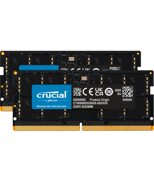 NB MEMORY 96GB DDR5-5600 SO/KIT2 CT2K48G56C46S5 CRUCIAL