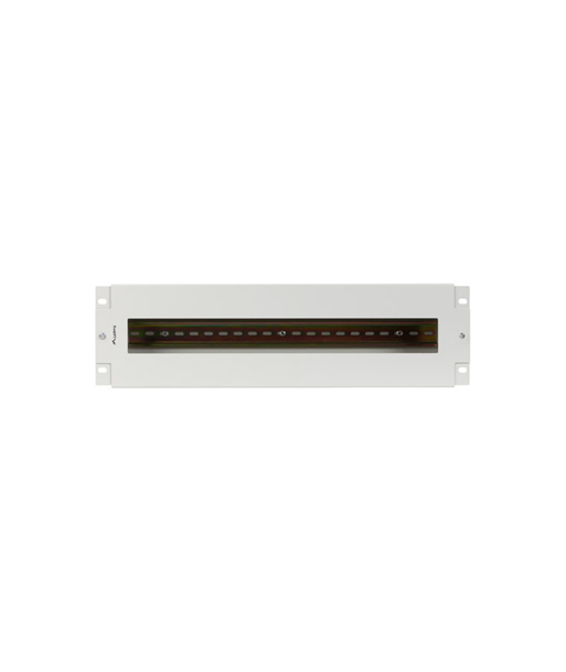 Lanberg 19" 3U Voltage Distrubution Panel with Din Rail TS-35 | Grey