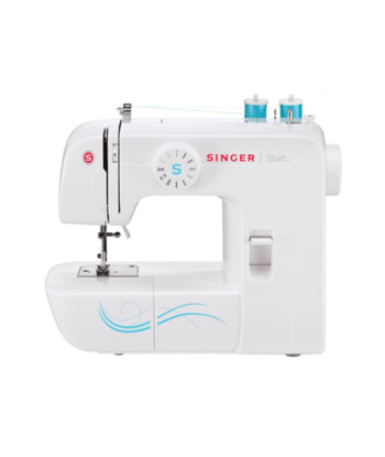 Singer, Sewing machine, START 1306, Number of stitches 6, Number of buttonholes 4, White