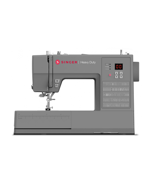 Õmblusmasin Singer, HD6605C Heavy Duty, Number of stitches 100, Number of buttonholes 6, Grey