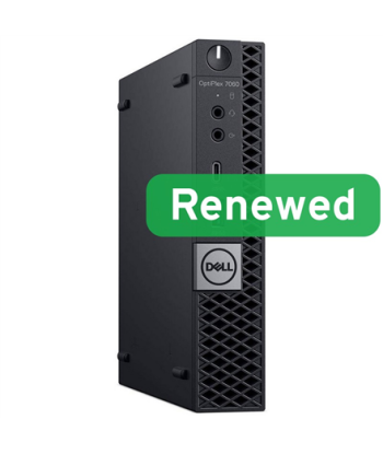 DELL Renewed Grade A, OptiPlex 7060 Micro, Intel Core i5, i5‑8500T, 16 GB, SSD, 128 GB, Intel UHD Graphics 630, Windows 11 Pro