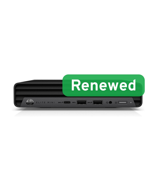 HP Renewed Grade B, Elite Mini 800 G9, Intel Core i5, i5-14500T, 32 GB, NVMe SSD, 512 GB, Intel UHD Graphics, Windows 11 Pro