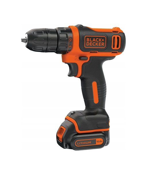 BLACK & DECKER Drill Driver, 10.8 V, 1x1.5 Ah | BDCDD12-QW