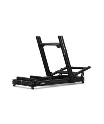 Next Level Racing Aluminium Simulator Cockpit, Wheel Plate Edition | GTElite Lite | Black