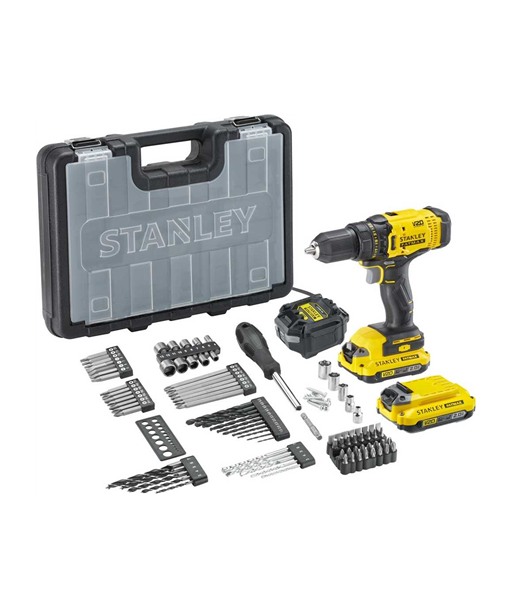Stanley Screwdriver Kit, 18 V, 2 Ah accumulator | SFMCD700D2A-QW