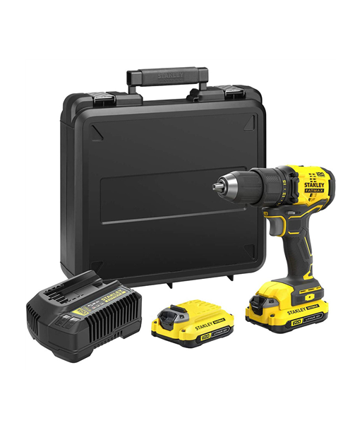 Stanley, 18V V20 Brushless Drill Driver - 2.0Ah Kit, SFMCD710D2K-QW, 18 V, 2.0 Ah, Lithium Ion