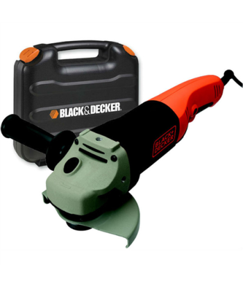 BLACK & DECKER KG1202K-QS, Brushless Angle Grinder, 1200 W, 125 mm