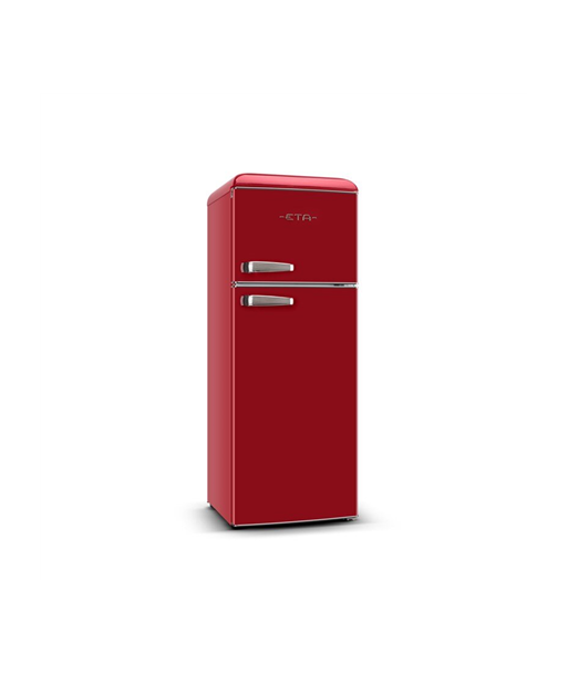 Külmik ETA, ETA253490030E Storio retro, Energy efficiency class E, Free standing, Double Door, Height 148.2 cm, Fridge net