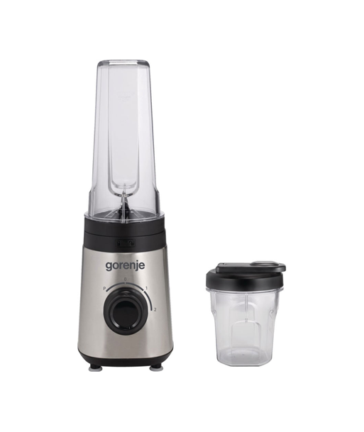 Gorenje, Blender, BSM600E, Tabletop, 320 W, Jar material Plastic, Jar capacity 0.6 L, Stainless Steel