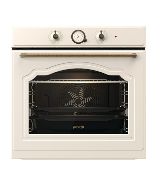 Gorenje Oven, BOS67372CLI, 77 L, Multifunctional, AquaClean, Mechanical, Steam function, Height 59.5 cm, Width 59.5 cm, Sandy