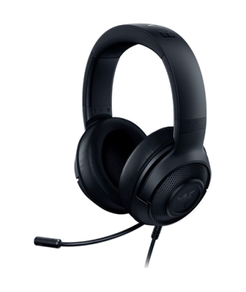 Razer Kraken X Lite Gaming Headset, Wired, Microphone, Black, Razer, Kraken X Lite, Wired, Gaming Headset, Over-Ear