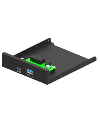 CASE ACC FRONT 3.5" PANEL/USB 2P FDI3-U3C-01 GEMBRID