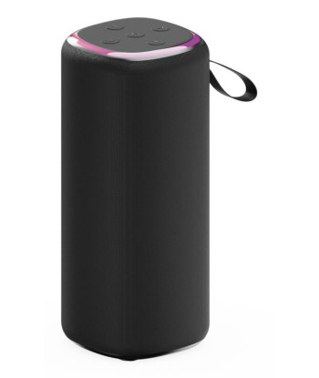 Переносная колонка GEMBIRD Black Wireless Bluetooth SPK-BT-LED-08L