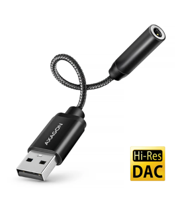 AXAGON ADA-HA USB-A Hi-Res DAC audio adapter