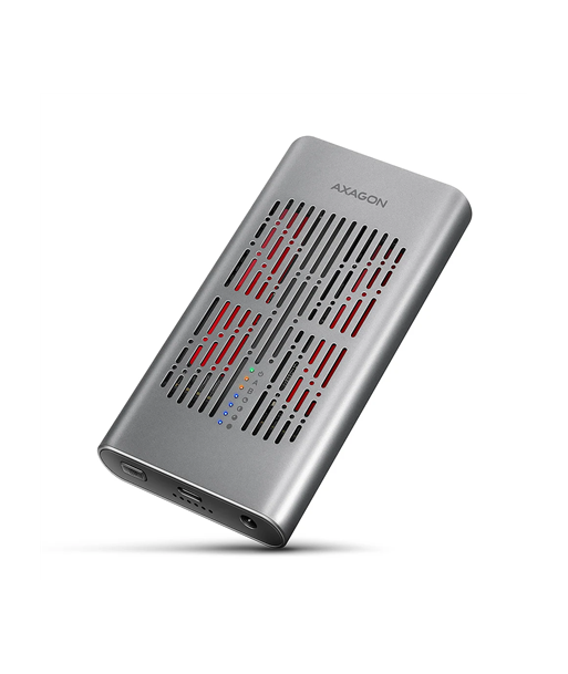 AXAGON USB-C 20Gbps Dual M.2 NVMe SSD CLONE MASTER Enclosure | EEM2-20GD