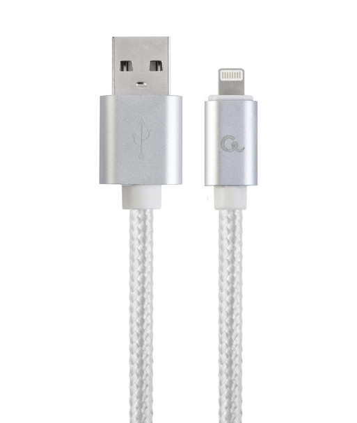 CABLE LIGHTNING TO USB2 1.8M/CCB-MUSB2B-AMLM-6-S GEMBIRD