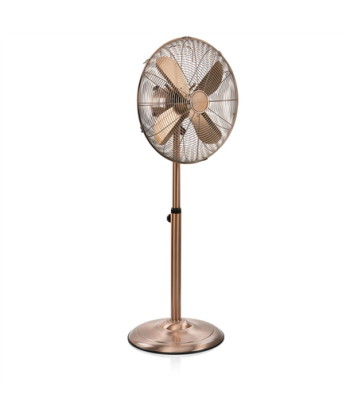 Tristar, Retro stand fan, VE-5971, Retro stand fan, Copper, Diameter 40 cm, Number of speeds 3, Oscillation, 50 W