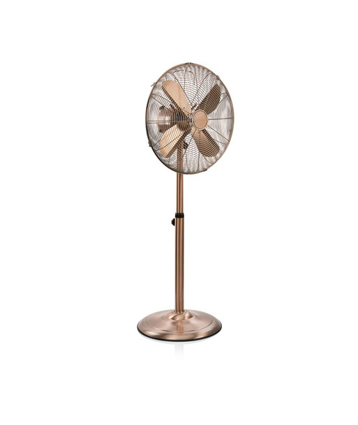 Tristar, Retro stand fan, VE-5971, Retro stand fan, Copper, Diameter 40 cm, Number of speeds 3, Oscillation, 50 W