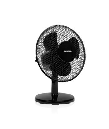 Tristar, Desk fan, VE-5722, Desk fan, Black, Diameter 23 cm, Number of speeds 2, Oscillation, 30 W