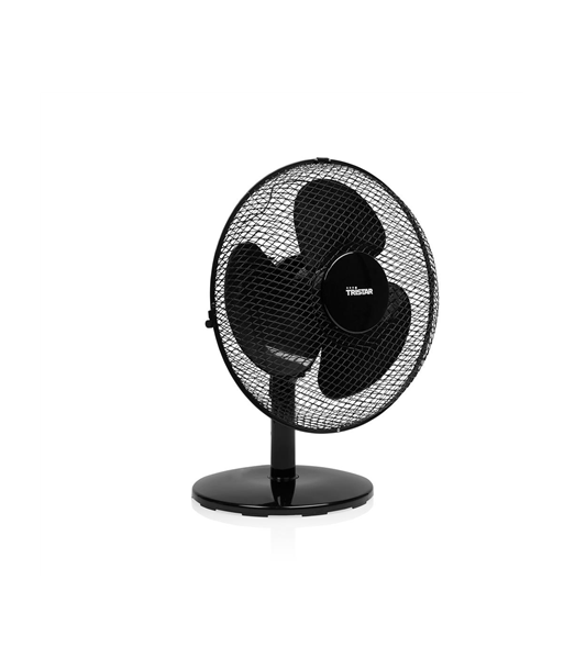 Tristar, Desk fan, VE-5725, Desk fan, Black, Diameter 30 cm, Number of speeds 3, Oscillation, 40 W