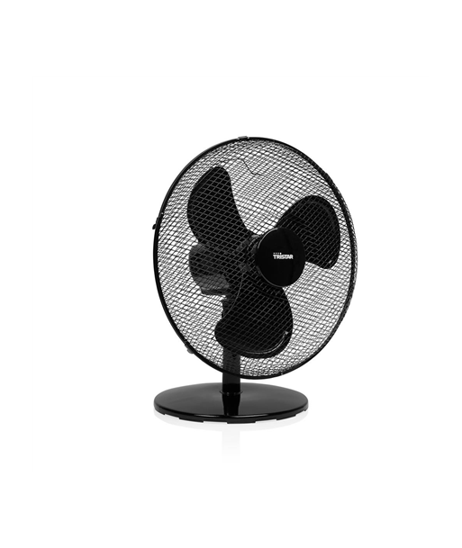 Tristar, Desk fan, VE-5728, Desk fan, Black, Diameter 30 cm, Number of speeds 3, Oscillation, 40 W