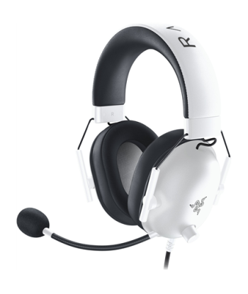 Mänguri peakomplekt Razer, BlackShark V2 X (Xbox Licensed), Wired, Over-Ear, Microphone, White, Noise canceling