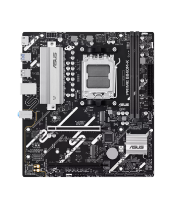 Asus PRIME B840M-K, Processor family AMD, Processor socket AM5, DDR5, Supported hard disk drive interfaces SATA, M.2, Number