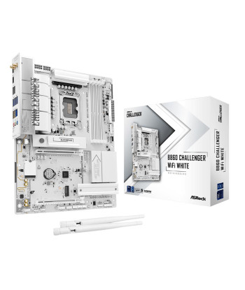 Mainboard ASROCK Intel B860 LGA 1851 (Socket V1) ATX RAM DDR5-SDRAM 4xSlots Wi-Fi Yes Bluetooth Yes 1xNumber of M.2 (M) slots