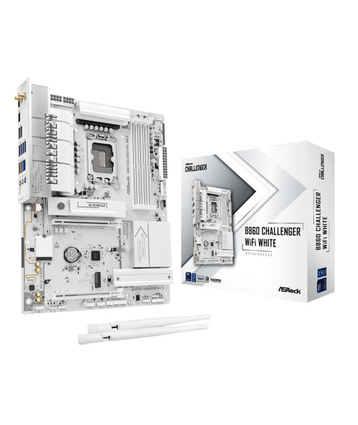 Mainboard ASROCK Intel B860 LGA 1851 (Socket V1) ATX RAM DDR5-SDRAM 4xSlots Wi-Fi Yes Bluetooth Yes 1xNumber of M.2 (M) slots