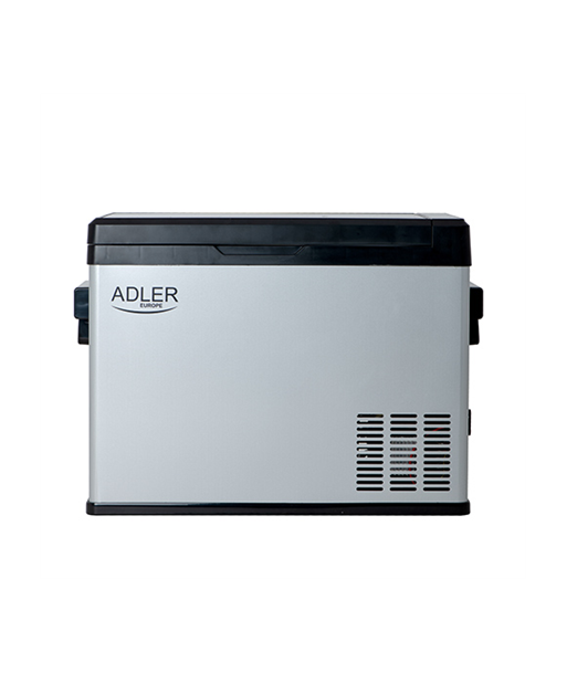 Adler, Portable refrigerator with compressor, AD 8081, Free standing, Chest, Height 44.5 cm, Display, Grey