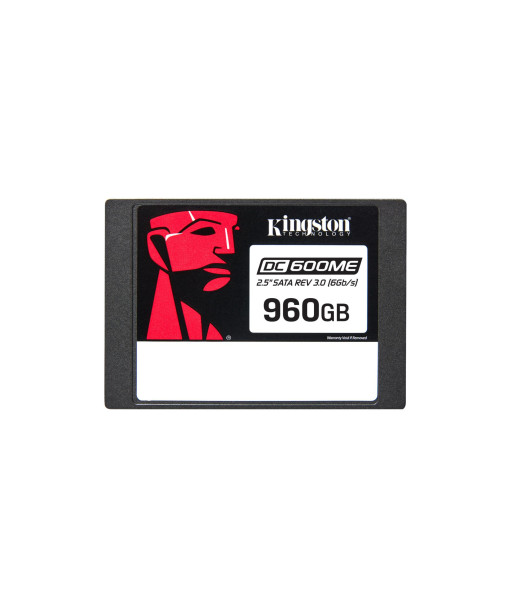 SSD KINGSTON 960 GB Serial ATA III 1752xTBW rating MTBF 2000000 h Read speed 560 MB/s Write speed 530 MB/s 2.5" SEDC600ME/960G