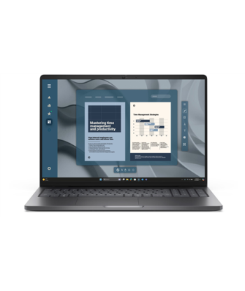 Dell Pro 16 PC16255, Magnetite, 16", IPS, FHD+, 1920 x 1200 pixels, Anti-glare, AMD Ryzen 5, 220, 16 GB, DDR5, Solid-state