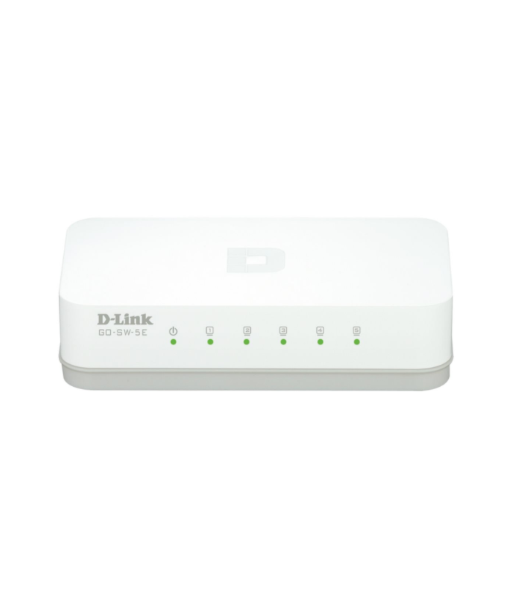 D-Link | 5-Port Fast Ethernet Easy Desktop Switch | GO-SW-5E/E