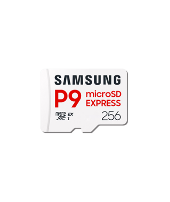Samsung P9 Express, MicroSD Card, 256 GB, microSDXC, Flash memory class U3, V30, A1