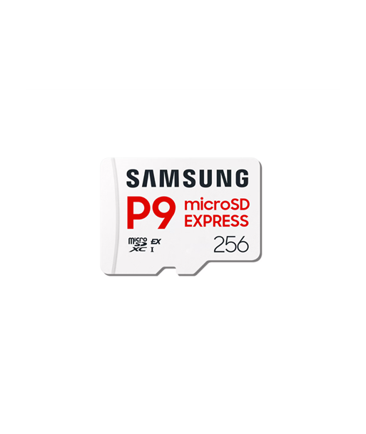 Samsung P9 Express, MicroSD Card, 256 GB, microSDXC, Flash memory class U3, V30, A1