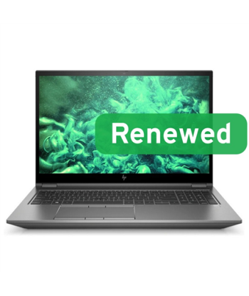 HP Renewed Grade A, ZBook Fury 15 G8, 15.6", i7-11850H, 32 GB, SSD, 512 GB, NVIDIA T1200 Laptop GPU, Windows 11 Pro, Keyboard