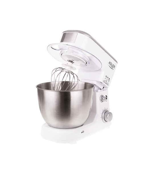 Adler, AD 4216, 1000 W, Number of speeds 6, Bowl capacity 4 L, White