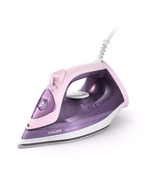 Philips, DST3020/30, Steam Iron, 2200 W, Water tank capacity 300 ml, Continuous steam 35 g/min, Pink