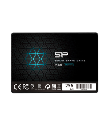 Silicon Power A55 256 GB, SSD form factor 2.5", SSD interface SATA, Write speed 450 MB/s, Read speed 550 MB/s