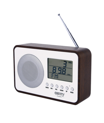 Camry, Digital Radio, CR 1153, 5 W, White/woden