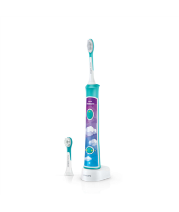 Hambahari Philips, Sonic, HX6322/04, Rechargeable, For kids, Number of brush heads included 2, Number of teeth brushing modes