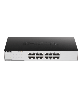 D-Link, 16-Port Gigabit Easy Desktop Switch, GO-SW-16G/E, Unmanaged, Desktop/Rackmountable, 24 month(s)