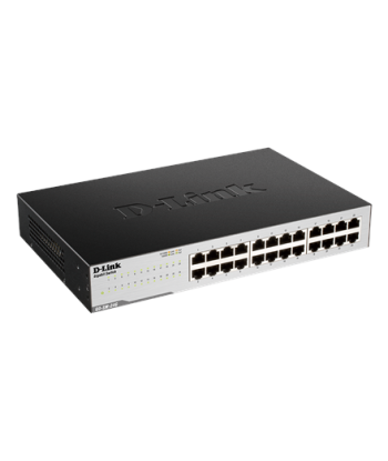 D-Link, 24-Port Gigabit Easy Desktop Switch, GO-SW-24G, Unmanaged, Desktop/Rackmountable, 24 month(s)