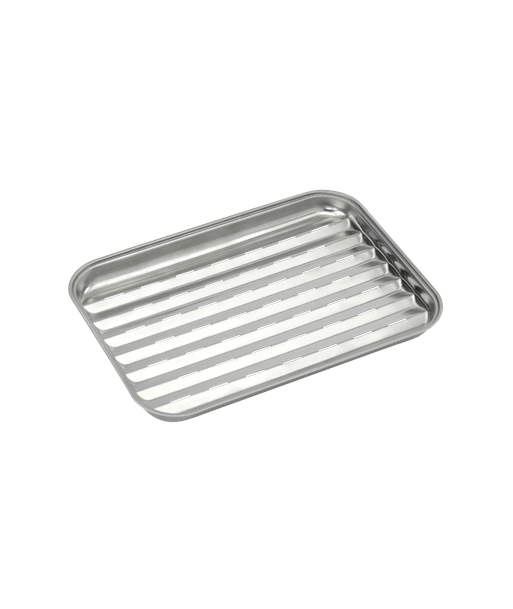 Barbecook | Reusable stainless steel grill pan, 34.5 x 24 x 3 cm | BC-ACC-7079