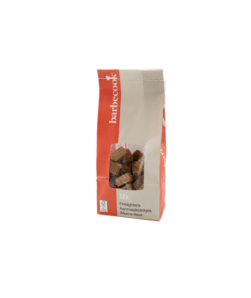 Barbecook | Bag of 72 lighter cubes FSC (per 12 pcs) | BC-ACC-7113